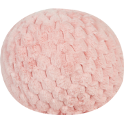 ROSEA - Sierkussen - Roze - 30 x 30 cm - Nepbont