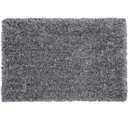 CIDE  - Shaggy vloerkleed - Zwart/Wit - 160 x 230 cm - Polyester