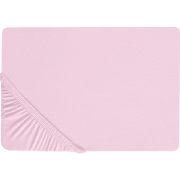 JANBU - Laken - Pastelroze - 90 x 200 cm - Katoen
