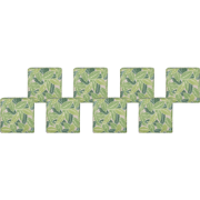SASSARI  - Tuinkussen set van 8 - Lichtgroen - 46 x 46 cm - Polyester