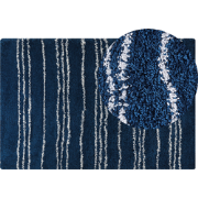 TASHIR - Shaggy tapijt - Blauw - 200 x 300 cm - Polypropyleen