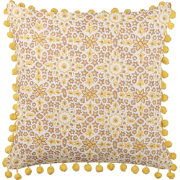 LYCROIS  - Sierkussen - Gebroken wit - 45 x 45 cm - Katoen