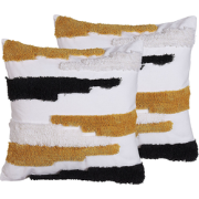 MONARDA  - Sierkussen set van 2 - Multicolor - 45 x 45 cm - Polyester