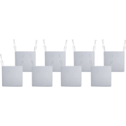 SASSARI PREMIUM - Zitkussen set van 8 - Lichtgrijs - Polyester