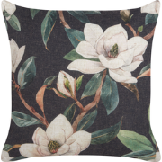 ZAHRIYE - Sierkussen - Zwart - 45 x 45 cm - Polyester