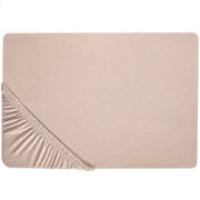 HOFUF - Laken - Beige - 180 x 200 cm - Katoen