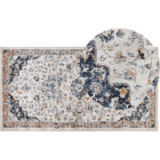 HERMON - Vintage vloerkleed - Oranje - 80 x 150 cm - Polypropyleen