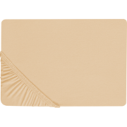 JANBU - Laken - Zandbeige - 90 x 200 cm - Katoen