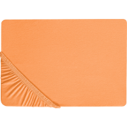 JANBU - Laken - Oranje - 90 x 200 cm - Katoen
