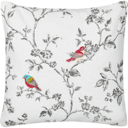 DILLENIA - Sierkussen - Gebroken wit - 45 x 45 cm - Katoen