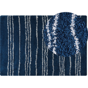 TASHIR - Shaggy tapijt - Blauw - 160 x 230 cm - Polypropyleen