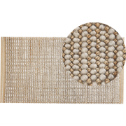 BANOO - Vloerkleed  - Lichtbeige - 80 x 150 cm - Wol