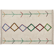 CETMI - Laagpolig vloerkleed - Beige - 160 x 230 cm - Katoen