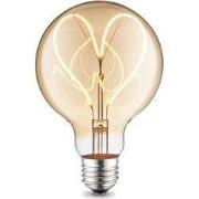 Edison Vintage LED filament lichtbron Globe - Amber - G95 Heart - Retr...