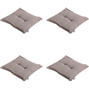 Madison -  Zitkussen Panama jute - Ca. 50x50 cm - Set van 4