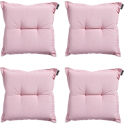 Madison -  Zitkussen Panama soft pink - Ca. 50x50 cm - Set van 4