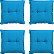 Madison -  Zitkussen Panama aqua - Ca. 50x50 cm - Set van 4