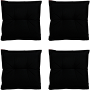 Madison -  Zitkussen Panama black - Ca. 50x50 cm - Set van 4