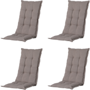 Madison -  Tuinstoelkussen Lage Rug Panama jute - Ca. 105x50 cm - Set ...