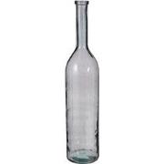 Mica Decorations Vaas Rioja - 21x21x100 cm - Gerecycled Glas - Donkerg...