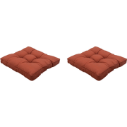 Madison -  Florance Zitkussen Panama terra - Ca. 73x73 cm - Set van 2