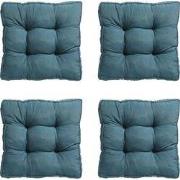 Madison -  Zitkussen Florance Panama sea blue - Ca. 47x47 cm - Set van...
