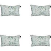 Madison -  Sierkussen Palma natural - Ca. 30x50 cm - Set van 4