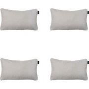 Madison -  Sierkussen Napels taupe - Ca. 30x50 cm - Set van 4