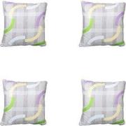 Madison -  Sierkussen Tess purple - Ca. 50x50 cm - Set van 4