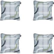 Madison -  Sierkussen Tess sage - Ca. 50x50 cm - Set van 4