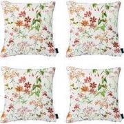 Madison -  Sierkussen Milly natural - Ca. 50x50 cm - Set van 4