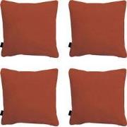 Madison -  Sierkussen Panama terra - Ca. 45x45 cm - Set van 4