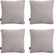 Madison -  Sierkussen Panama taupe - Ca. 60x60 cm - Set van 4