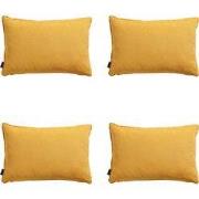 Madison -  Sierkussen Panama golden glow - Ca. 40x60 cm - Set van 4