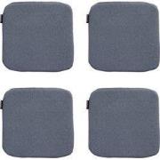 Madison -  Zitkussen Manchester denim grey - Ca. 40x40 cm - Set van 4