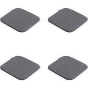 Madison -  Zitkussen Panama grey - Ca. 40x40 cm - Set van 4