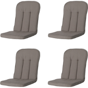 Madison -  Tuinkussen Carlo / Calvia Rib liver - Ca. 100x48 cm - Set v...