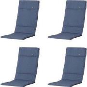 Madison -  Tuinkussen Fiber Deluxe Panama safier blue - Ca. 125x50 cm ...