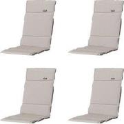 Madison -  Tuinkussen Fiber Deluxe Panama linnen - Ca. 125x50 cm - Set...