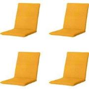 Madison -  Stapelstoelkussen Panama golden glow - Ca. 97x49 cm - Set v...