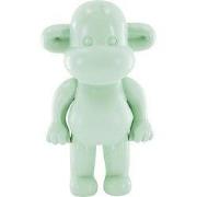Ornament - Monkey Figurine 'The Legend' - Polyresin - Mintgreen  - 11x...