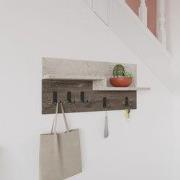 Kapstok 5-Haaks Marmerlook Lagona