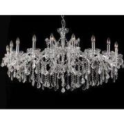 Lumilamp Kroonluchter Ø 120x64 cm Transparant IJzer