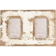 Clayre & Eef Fotolijst 10x15 cm Bruin Beige Hout