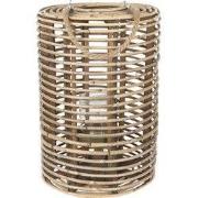 Clayre & Eef Windlicht Ø 34x50 cm Bruin Hout