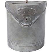 Clayre & Eef Brievenbus 24x10x29 cm Grijs IJzer