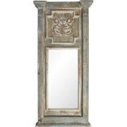 Clayre & Eef Spiegel 55x118 cm Blauw Grijs Hout