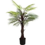 PTMD Kunstplant Palm Tree - 68x86x145 cm - Plastic - Zwart