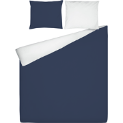 Ten Cate Dekbedovertrek Boston Double Face Dress - 140x200/220 - Blauw