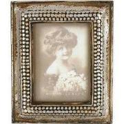 Clayre & Eef Fotolijst 6x9 cm Zilverkleurig Kunststof